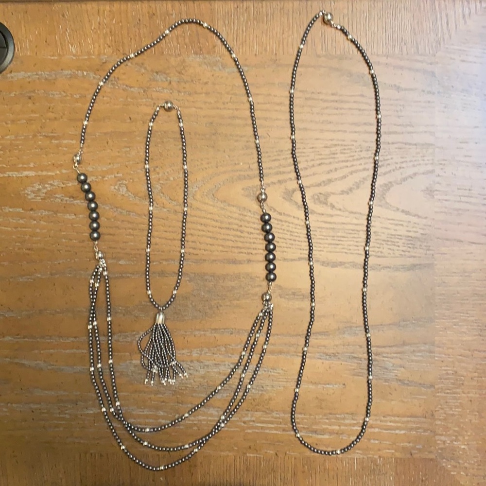 Maria Nicola Slate bundle with silver connectors